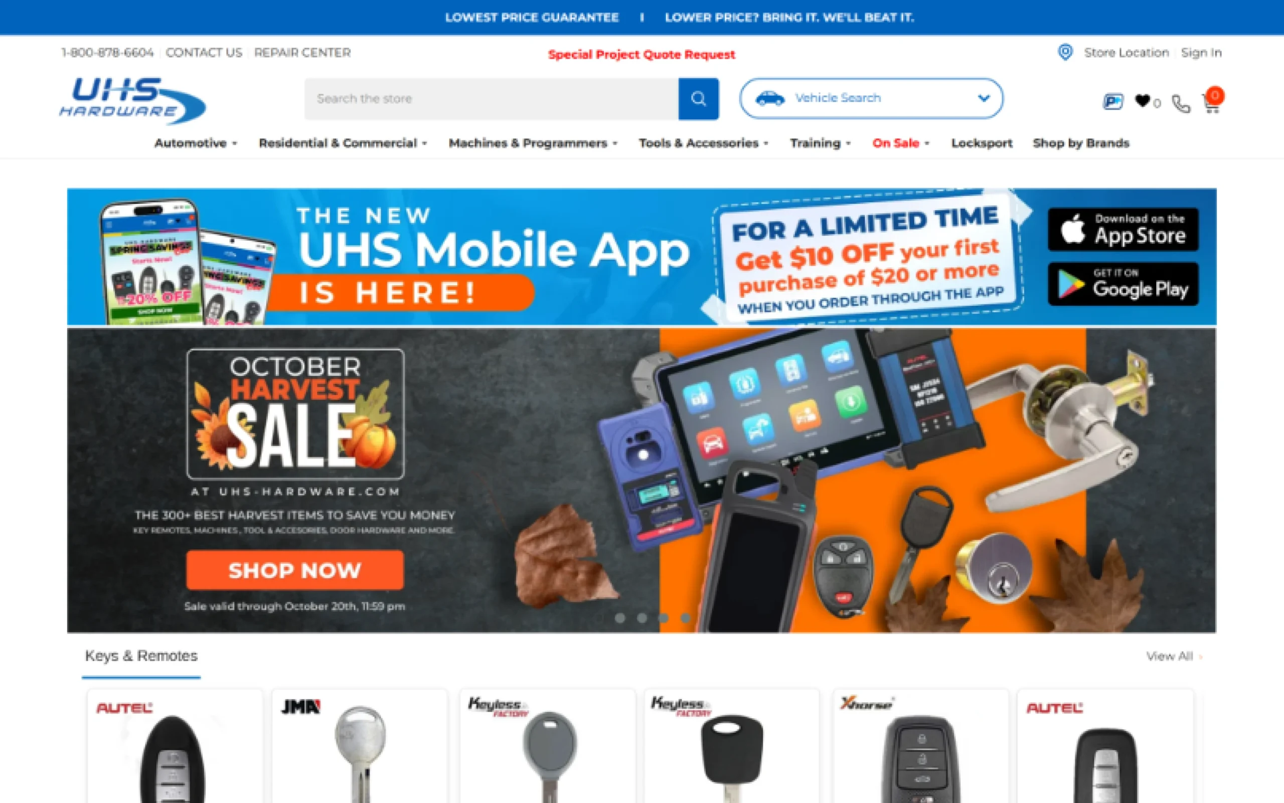 UHS Hardware - Professional Locksmith Supplies