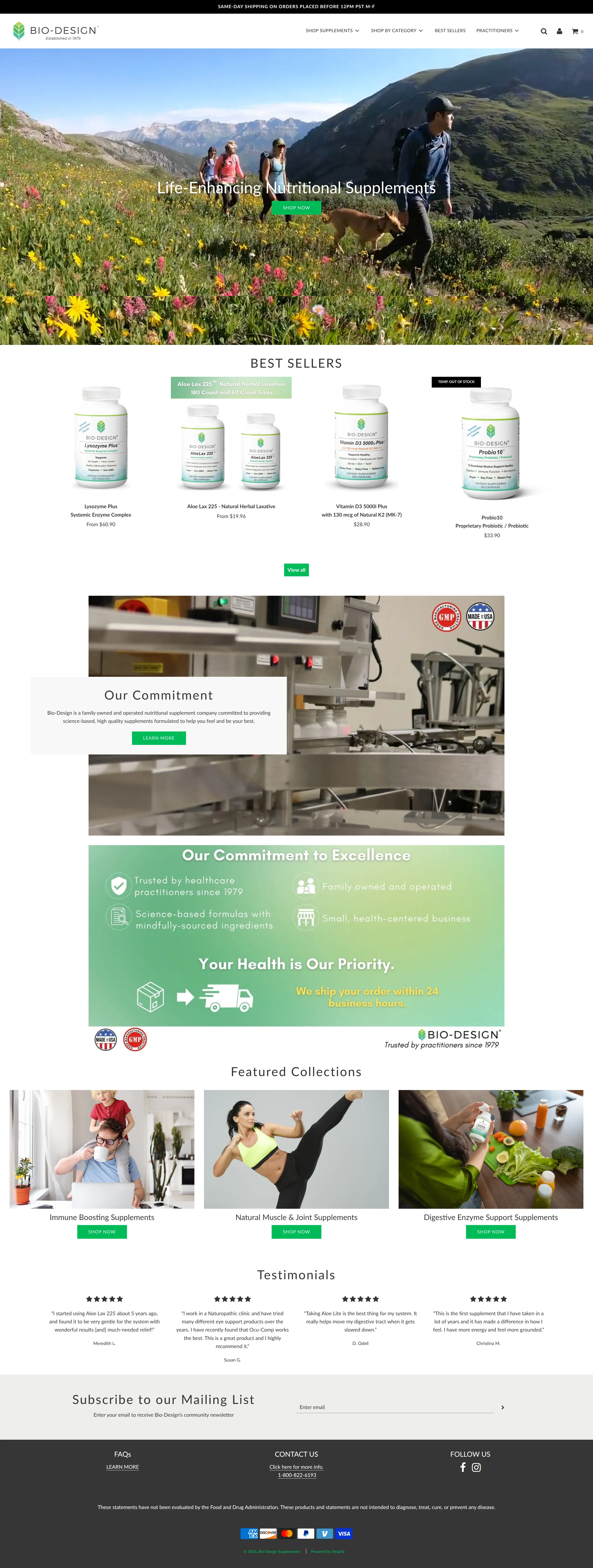 Bio-Design - Nutritional Supplements