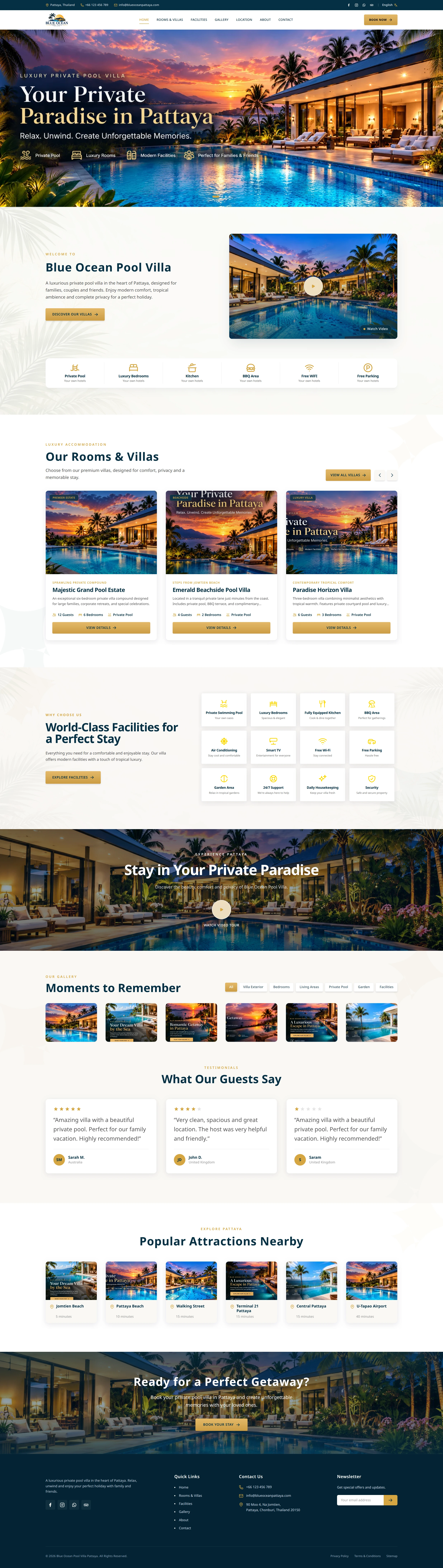 BlueOcean - Tour & Villa Accommodation