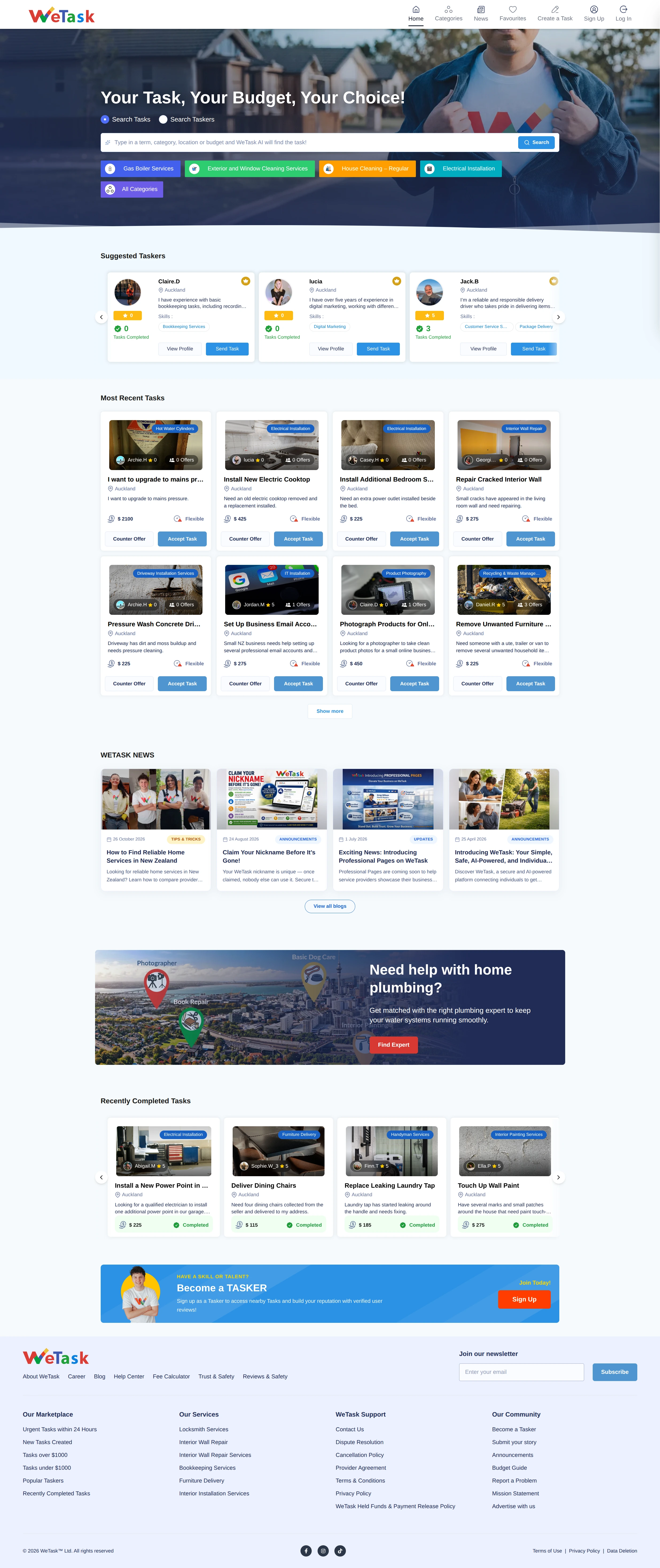 WeTask - Gig-Based Work Marketplace