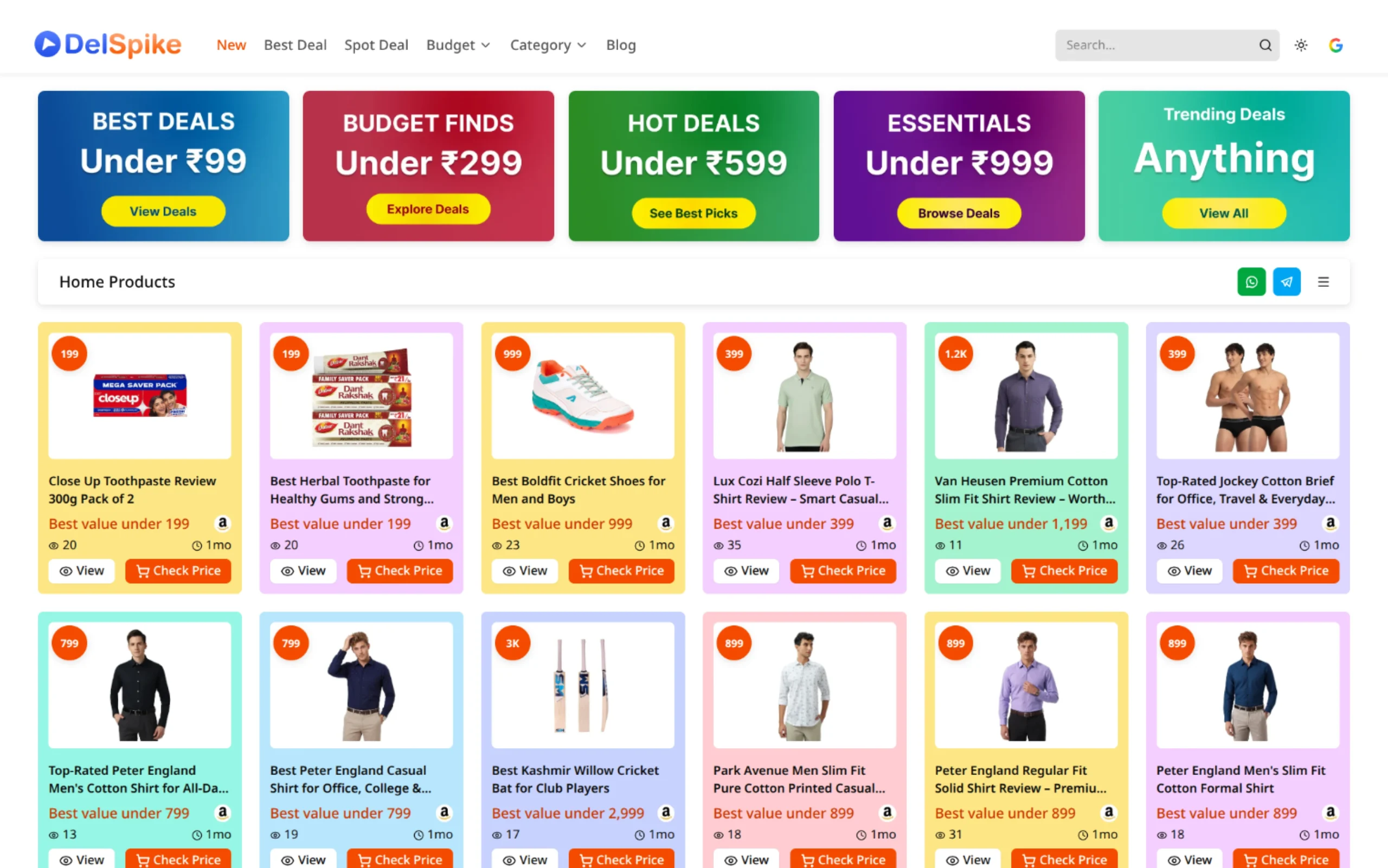 DelSpike - E-commerce Deal Finder