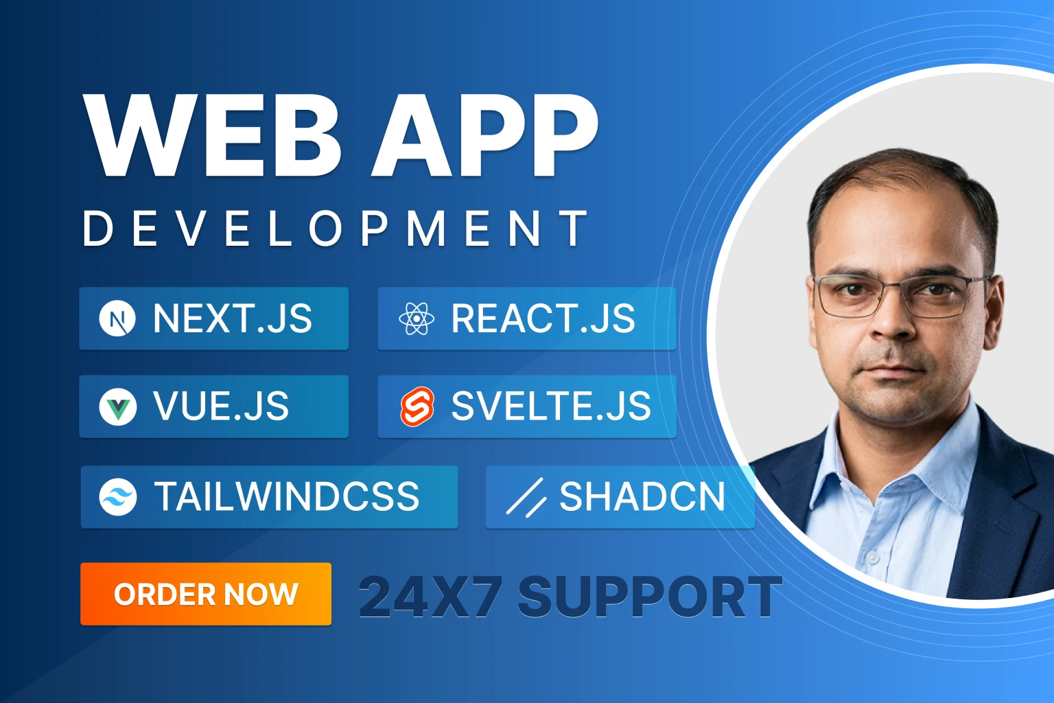 I will build Figma, PSD, XD design to a Next.js, Svelte, TailwindCSS